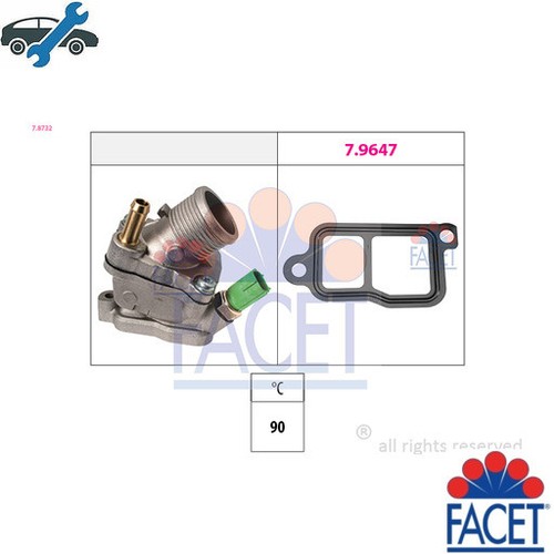 THERMOSTAT COOLANT 7.8732 FOR VOLVO XC90/I/VAN XC70/Cross/Country S60 V70/II - Picture 1 of 6