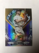 2022 Topps Chrome Update Series - Diamond Greats Chrome Lou Gehrig #DGC-51