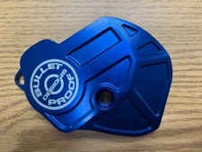 Bullet Proof Designs Throttle Body Guard - Like New- Blue BPD-TBG-23-BLU