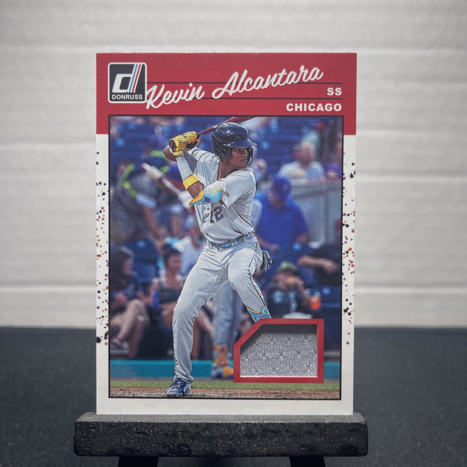 2023 Donruss Kevin Alcantara Retro 1990 Materials Jersey Relic Gray #90M-KA