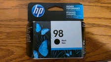 HP 98 Black Ink Cartridge Genuine OEM C9364WN New Factory Sealed