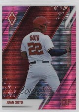2022 Panini Chronicles Phoenix Pink Pulsar Juan Soto #21 12w7