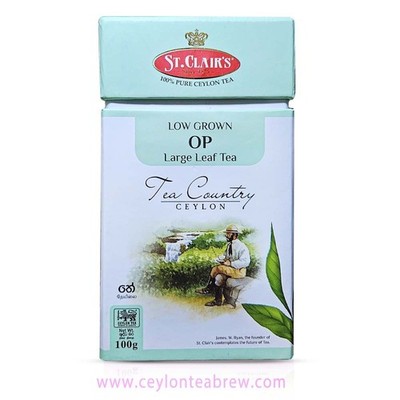 St. Clair s pure Ceylon low grown OP Large leaf Loose Organic tea anti oxidant
