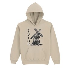 Savior Boys Girls Kids Hoodie Jesus Christ Faith Easter Gift For Kids