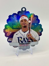 Wander Franco #MLBDC-11 2023 Topps Holiday Oversized Die Cut Ornament