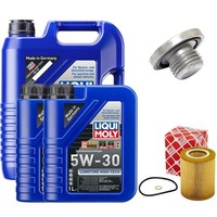 MotoröL Filter Set 5W-30 Liqui Moly 7 Liter + Schraube FüR BMW 3Er X3 X5 E46 E53
