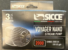 Sicce Voyager Nano Stream 2000 - 530 GPH Circulation Water Pump