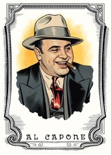 Al Capone Limited Edition Artist Signed Trading Card