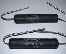 Dale RS 10 40 Ohms 3 10 Wirewound Resistors New Quantity Of 2  