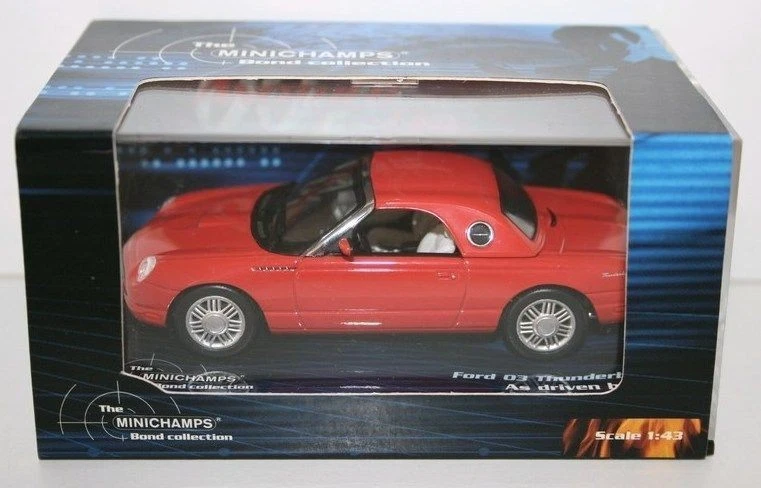MINICHAMPS 1/43 - 045132 - FORD 03 THUNDERBIRD - JAMES BOND 007 - Photo 1/1