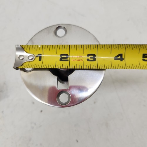Port & Stbd Marine Boat Spring Loaded Seat Back Rest Socket Base Mount Stainless - Picture 5 of 7