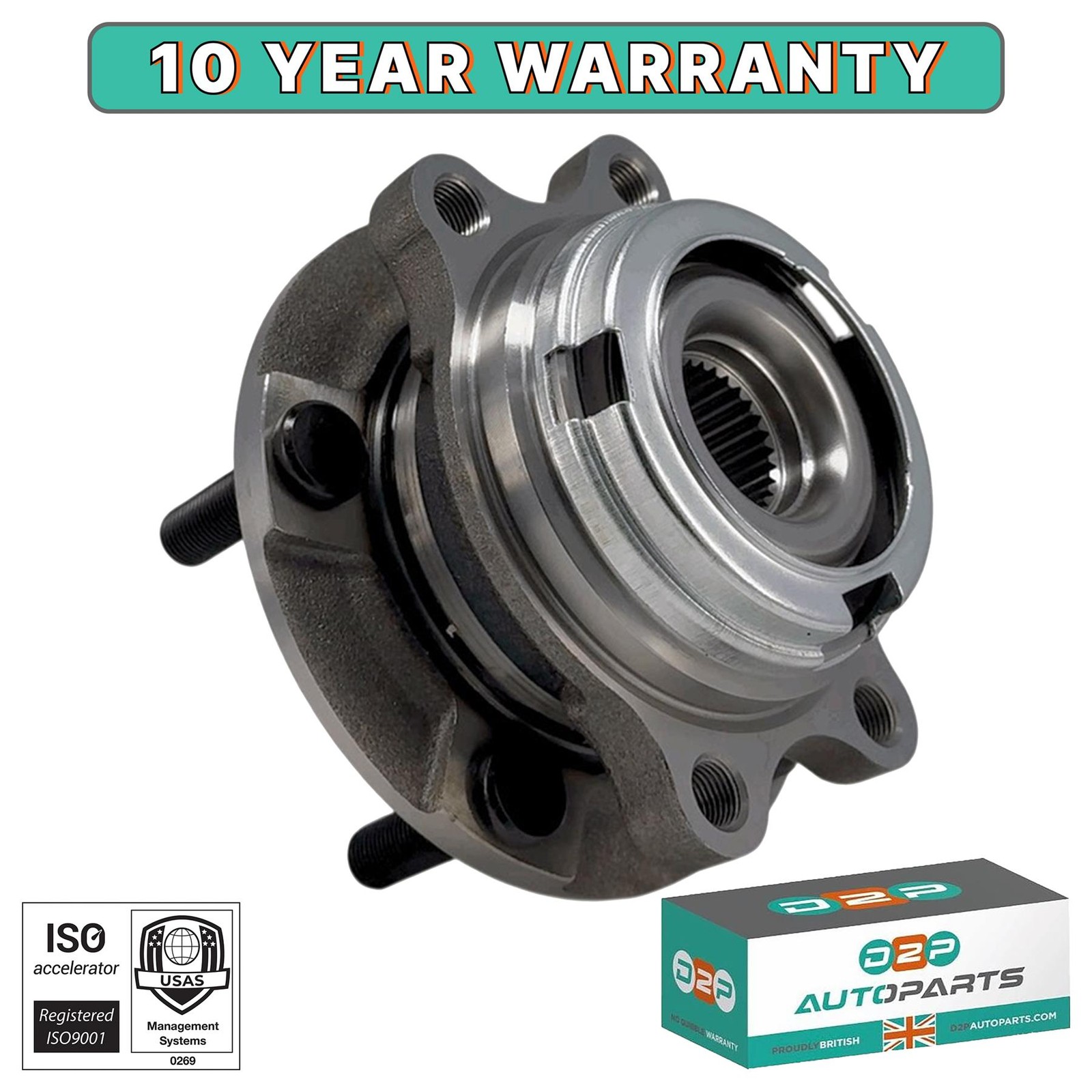 FRONT WHEEL HUB BEARING 40202JP01A 402021AB0A 402023ZG0A 402029HC0A 40202JA000
