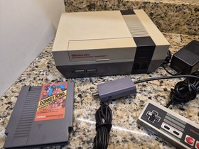 Nintendo NES Action Set Home Console - White/Gray Bundle Game FreeShipp