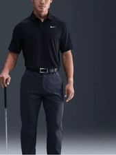 Nike Dri-FIT Men's Athletic Polo, Black, Size Large, NWT