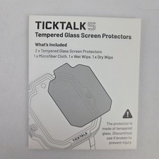 TickTalk 5 Tempered Glass Screen Protectors 2 per Pack Transparent