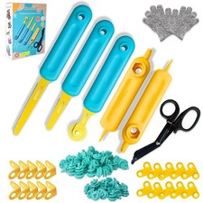 Kizzikids Cardboard Tools for Kids with Cutter Tool Box, 149 PCS