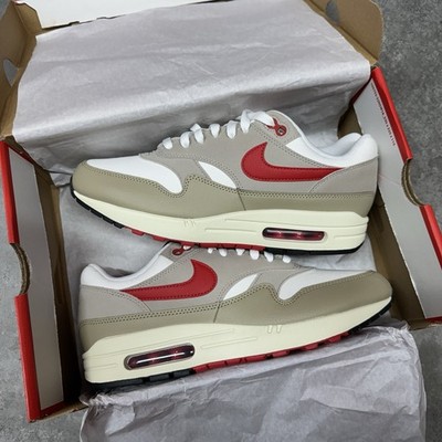 Nike Air Max 1 Since 72  Red Cream UK8,5 EU43 (HF4312-100) Brandneu