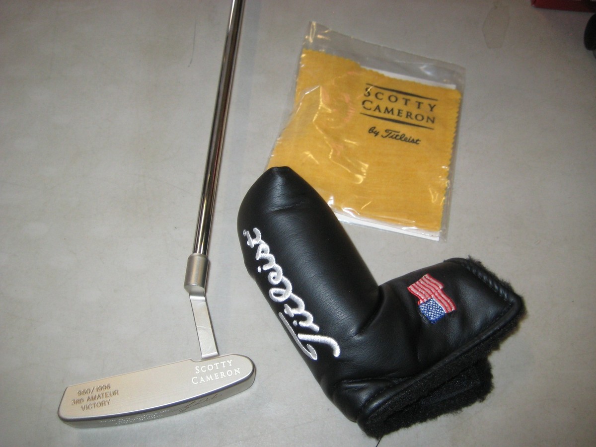 BRAND NEW Scotty Cameron Tiger Woods 1996 U.S. Amateur Champion