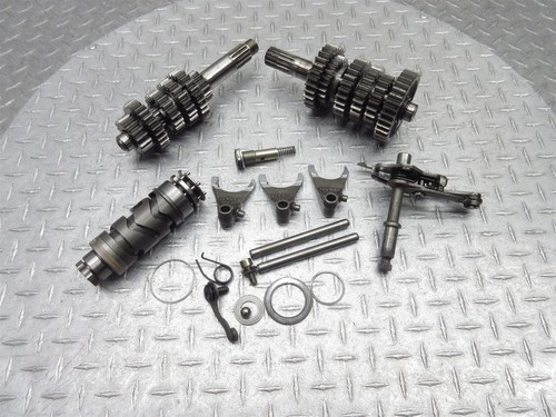 2004 03-04 Ducati Multistrada 1000 DS Transmission Gearbox Gear Shaft Fork Drum