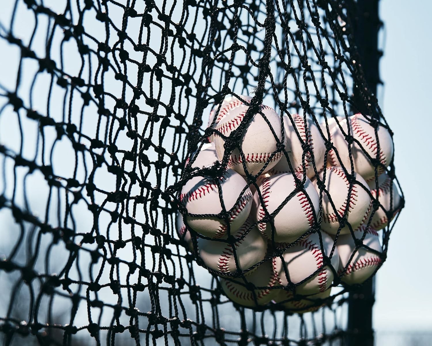 Murray Sporting Goods Baseball Batting L-Screen Protective Net 7' x 7', Black 