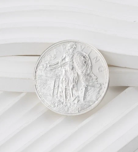 .999 Fine Silver 1 oz Round Starving Liberty 2019 Zombucks Apocalypse - 1232B