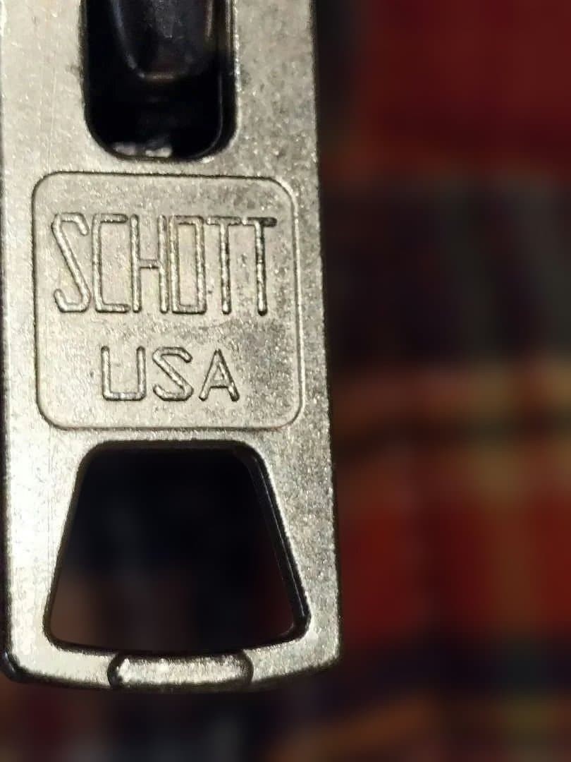 SCHOTT Patchwork Rider Jacket Men’s 38 Spring Sum… - image 8