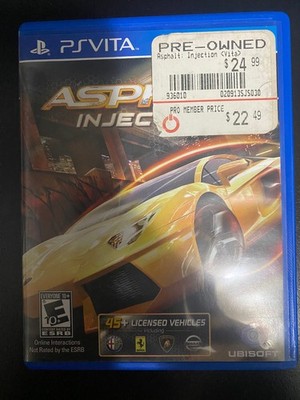Asphalt: Injection - PS Vita - Ubisoft - Vey Good Condition
