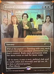 Council's Judgment Foil - Secret Lair x The Office Bonus Card #7041 MTG
