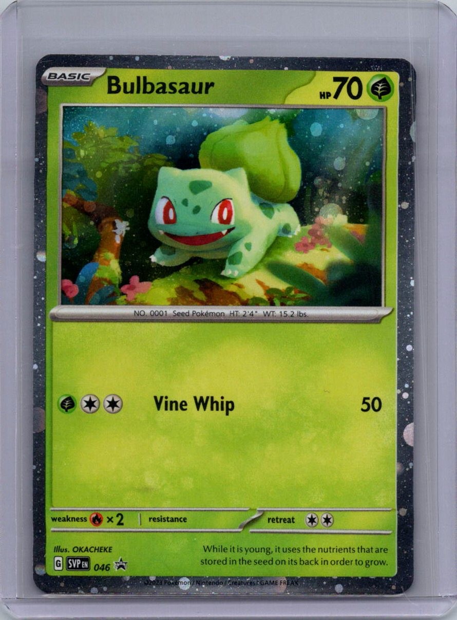 Bulbasaur - (Cosmos Holo) - 046 - SV: Scarlet & Violet - Promo - Pokemon - NM