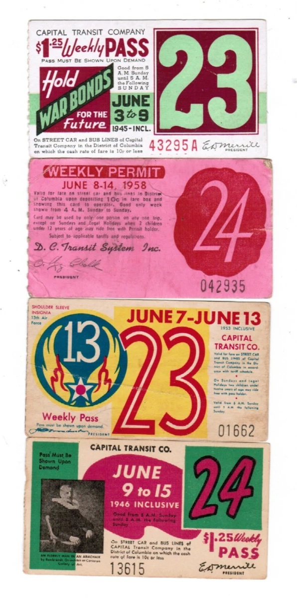 1945 Year Collectible Railroad Passes & Tickets for sale | eBay