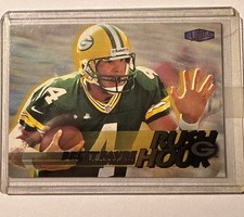 1998 FLEER ULTRA RUSH HOUR BRETT FAVRE # 17of 20 RH GREEN BAY PACKERS