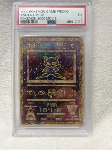 Ancient Mew PSA 5 2000 Movie promo