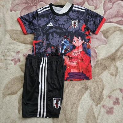 Japan Soccer Jersey One Piece Anime Luffy/Sabo Concept Edition