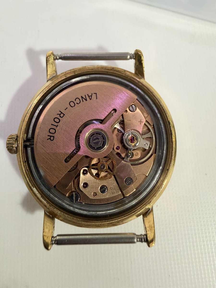RARE Enicar Cal. AR 1145 Movement! Needs Yoke Spring Otherwise