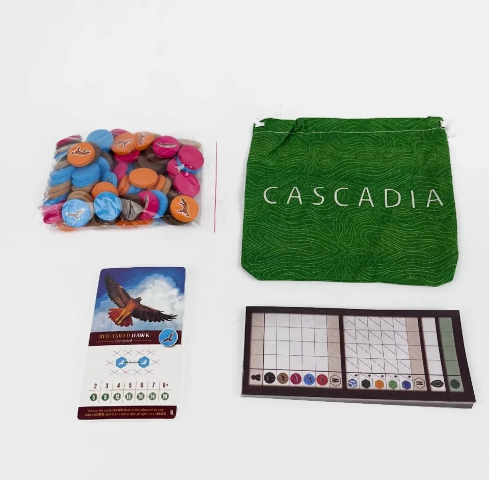 Cascadia Board Game Strategic Competitive for 1-4 Players Ecosystem Family Game - Image 4 of 4