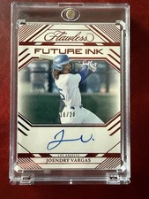 2024 Flawless Joendry Vargas Future Ink Ruby Auto #11/20 LOS ANGELES DODGERS RC