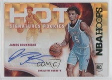 2021-22 Panini NBA Hoops Hot Signatures Rookies Green James Bouknight Auto 11r1