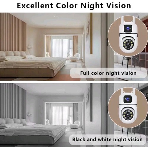 V380 Dual Lens cctv camera wifi 360 wireless,outdoor/indoor connect to cellphone - Picture 5 of 9