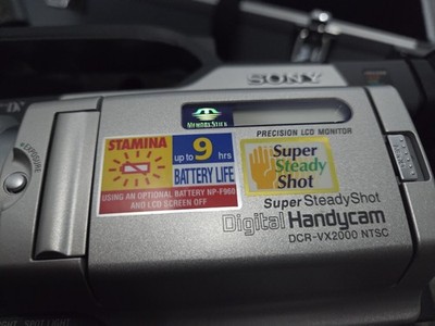 Sony DCR-VX2000 Camcorder - Metallic silver for sale online | eBay