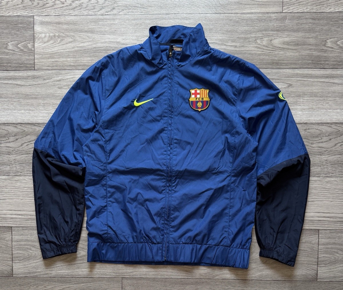 Barcelona 2009 2010 Training Football Soccer Track Jacket Nike
