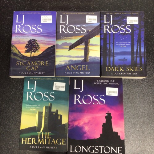 5 x The DCI Ryan Mysteries by LJ Ross Fiction Book Bundle