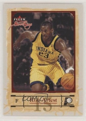 2004-05 Fleer Sweet Sigs Metta World Peace Ron Artest #2 0v7