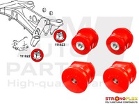 Untergestell Hinten Silent Block Set Mercedes E W124, SL R129, SLK R170