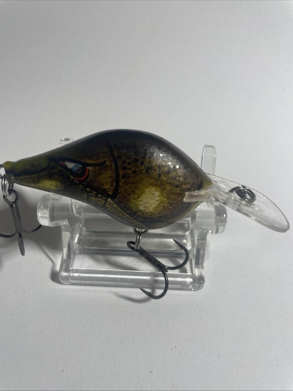 Rapala DT-6 Crankbait Mossy Discontinued Color Rapala Dives To 6 Feet Nice Craw