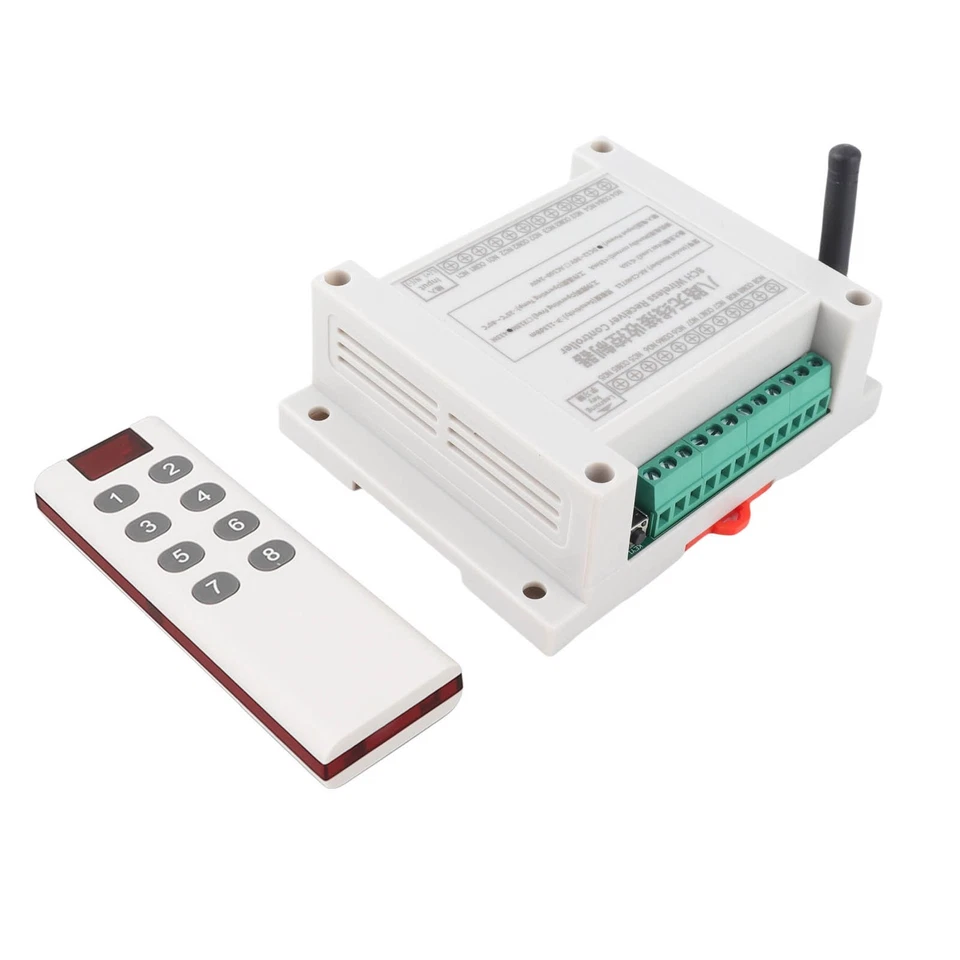 8 Channel Relay 8CH 10A DC 12V‑36V Lamp Control Radio Switch Relay Module Wi SAL - Bild 4 von 4