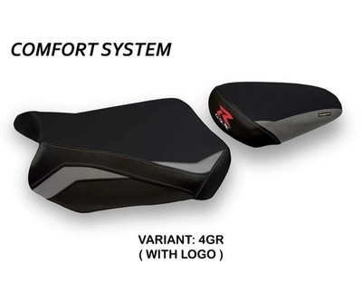 Seat saddle cover Teheran Comfort System Gray TPZ SUZUKI GSX R 600 2011 2020 zP