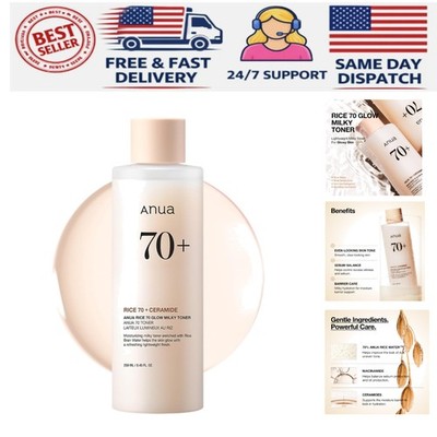 Hydrating Rice Water Toner with Niacinamide & Ceramides - For All Skin Types