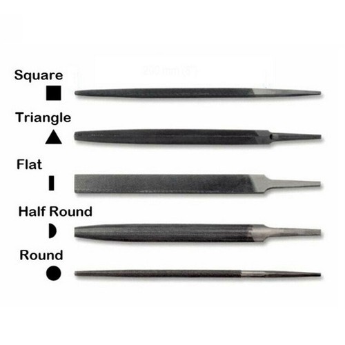 Steel Rasp Steel File 150mm/6 Inch Flat/Round/Half Round Woodworking Grinding - Picture 7 of 12