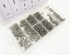 410pc Stainless Steel Metal Self Tapping Screw Assortment Screws M3-M5 TOOL SALE