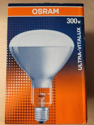 Osram Ultra Vitalux 300W 230V E27 Hochdruck Ultraviolettstrahler Terrarium Sonne